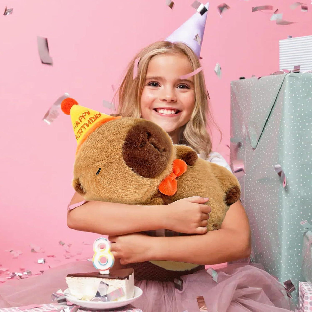 Capybara Kuscheltier Plüschtier 25cm – Kawaii Stofftier Geschenk