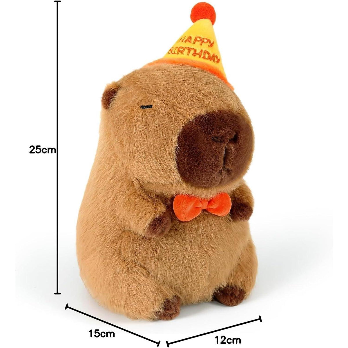 Capybara Kuscheltier Plüschtier 25cm – Kawaii Stofftier Geschenk