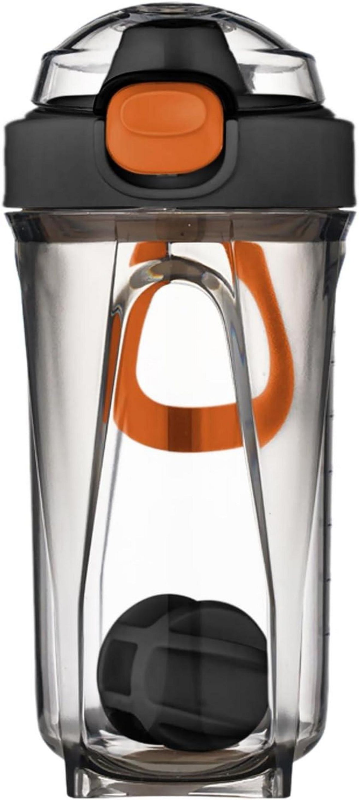 Protein Shaker 500ml mit Mixerball und Auslaufsicherem Deckel