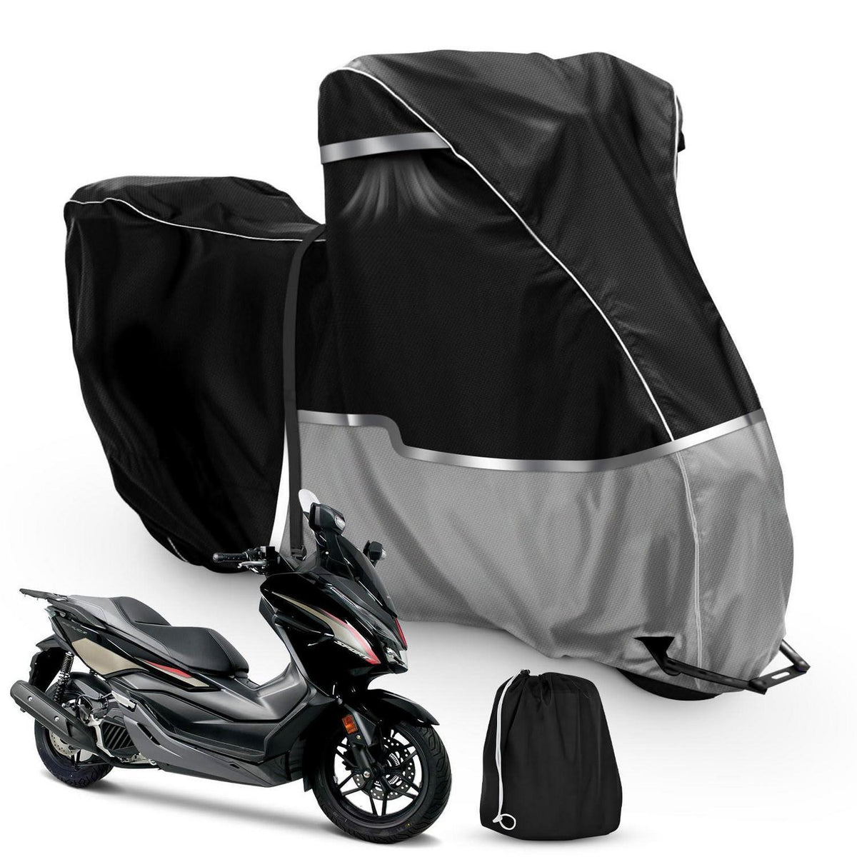 Wasserdichte Motorradabdeckplane für Honda Forza/SH 125/350