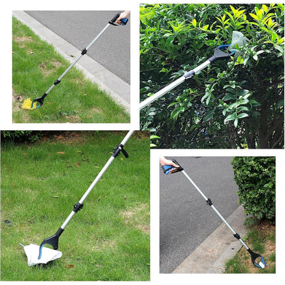 91cm Greifzange faltbar mit Magnet, drehbar, blau