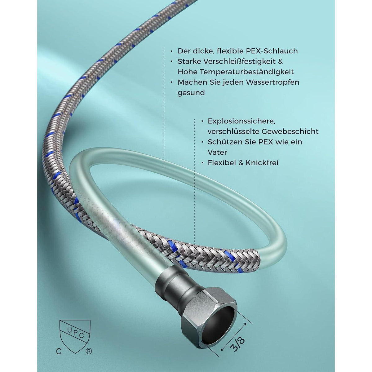 Wasserfall Waschtischarmatur mit Einhandmischer, Chrom, 80mm Auslaufhöhe