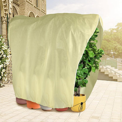 2er Pack Winter Pflanzenabdeckungen 1.6x1.8m Frostschutzhaube