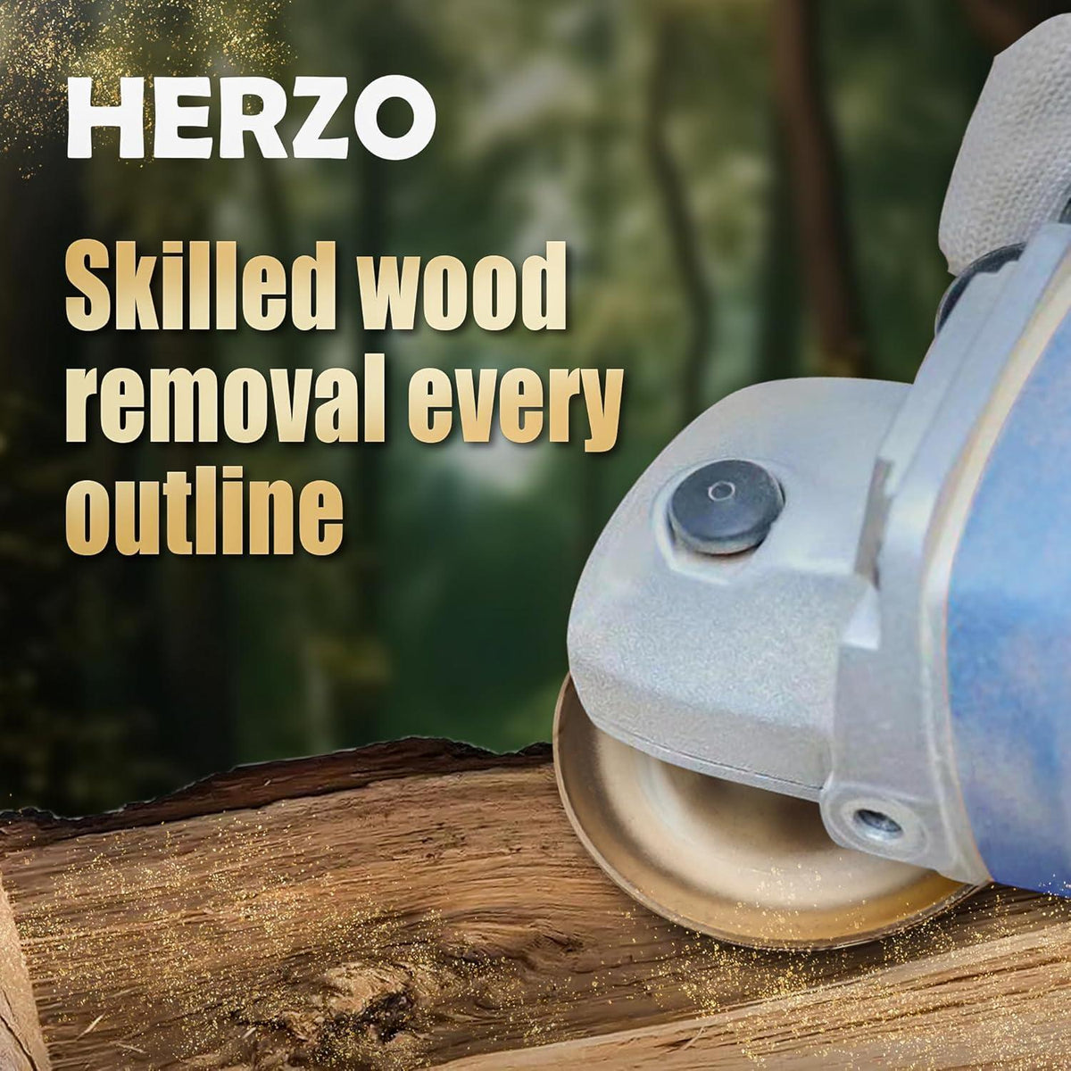 Holz Schleifscheibe 125mm Set für Winkelschleifer, 2 Stück