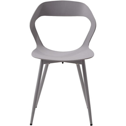 Nordischer Esszimmerstuhl Set 4er-Pack Grau