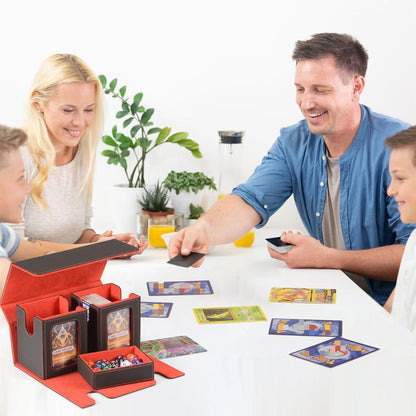 CHEPULA MTG Deck Box Premium Magic Box 3in1 Magnetic Sammelkarten Box