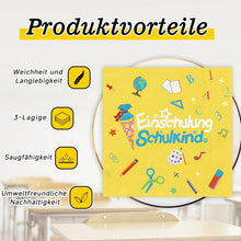 Einschulung Tischdeko Mädchen Jungen 40+60 st Holz Konfetti