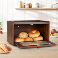 GUUSII HOME Brotkasten Holz Zirbenholz Aufbewahrung Acryltür