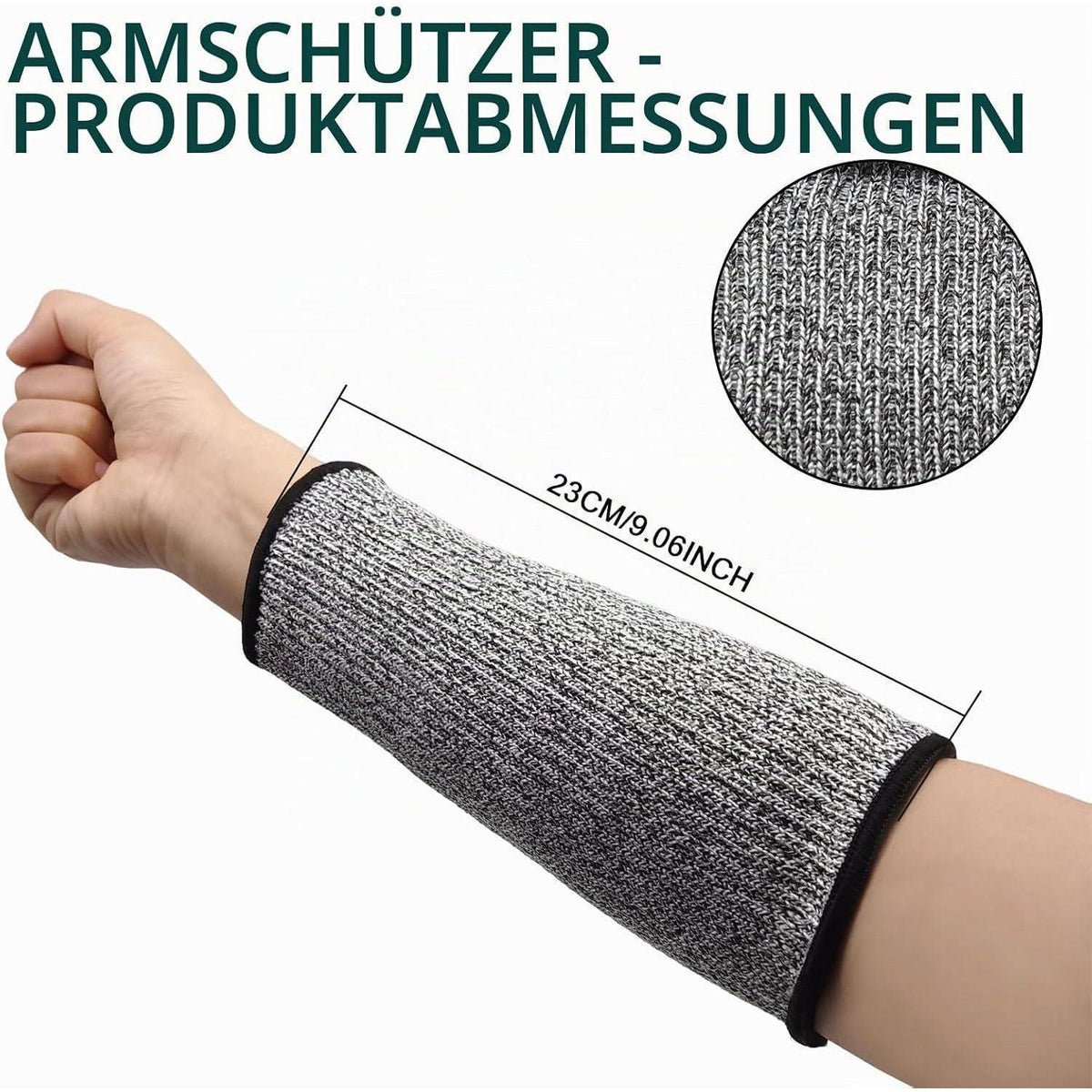 Schnittfeste Armstulpen - Schutz für Garten, Arbeit & Küche