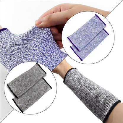 Schnittfeste Armstulpen - Schutz für Garten, Arbeit & Küche