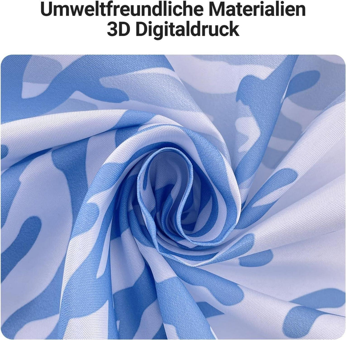 Duschvorhang Unterwasseralgen Antischimmel 200x160cm