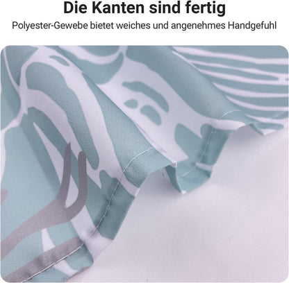 Duschvorhang Unterwasseralgen Antischimmel 200x160cm Textil 12 Ösen