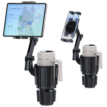Tablet-Halter Auto Getränkehalter Verstellbar für iPad iPhone Galaxy