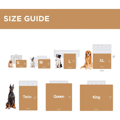 Hundedecke wasserdicht Sherpa Fleece Olivgrün L