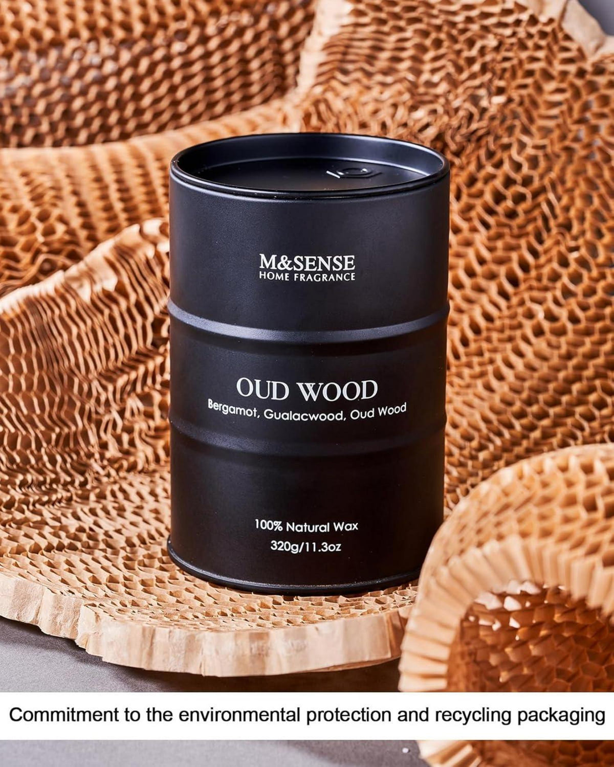 Natürliche Wildrose Duftkerze 70h Brenndauer 320g Aromatherapie Geschenke