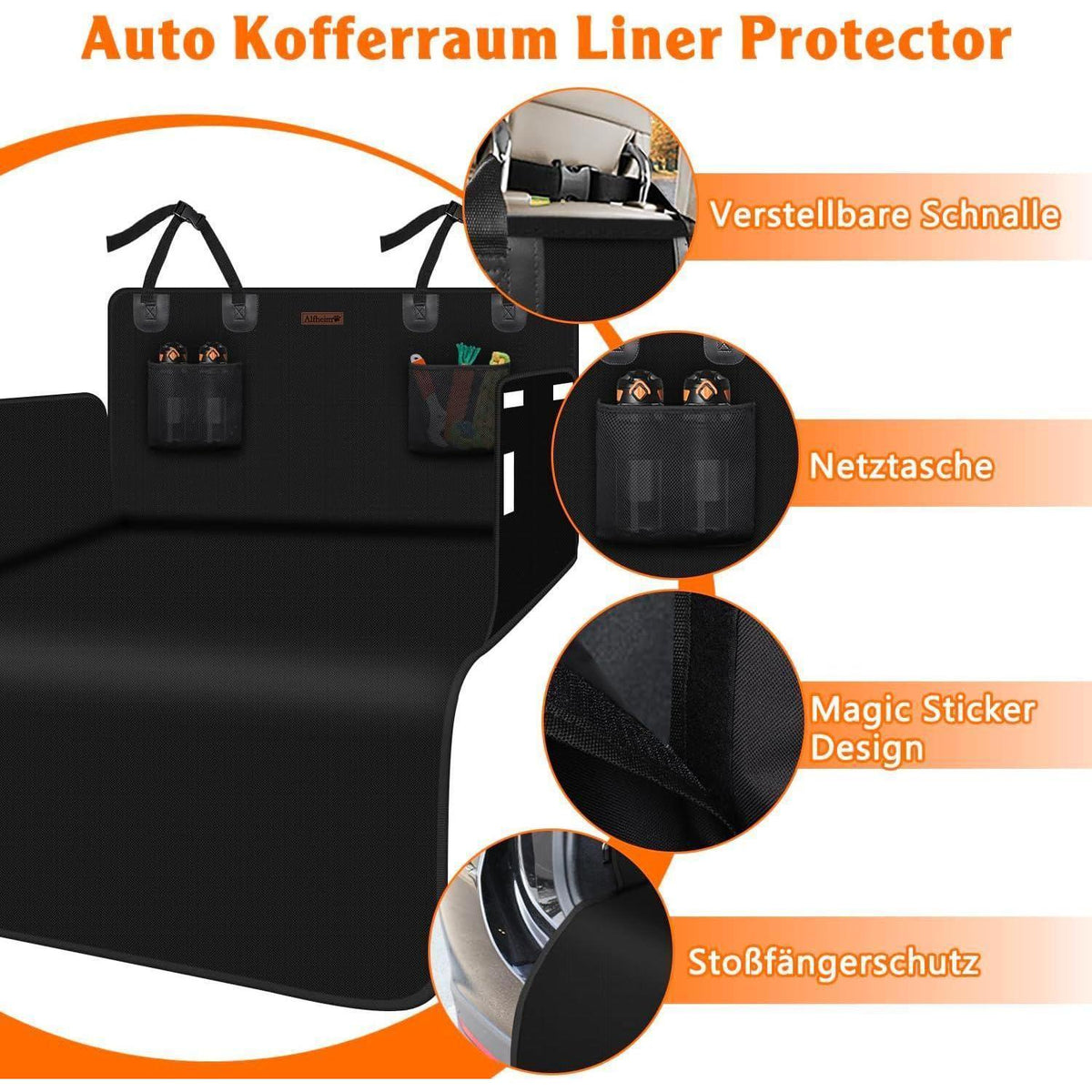 Kofferraumschutzmatte für Hunde – Wasserdicht & Kratzfest