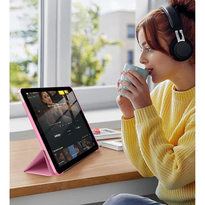 iPad Air 13 Zoll Hülle mit Ständer, Fondant Rosa