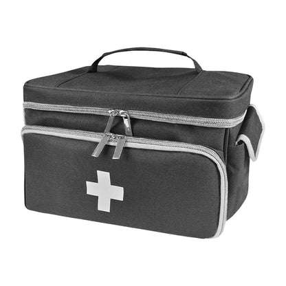 Tragbare Erste-Hilfe-Tasche mit Fächern für Reisen & Outdoor