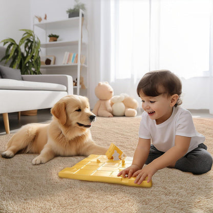 Hochflor Teppich Beige 275x370 - Flauschiger Wohnzimmerteppich