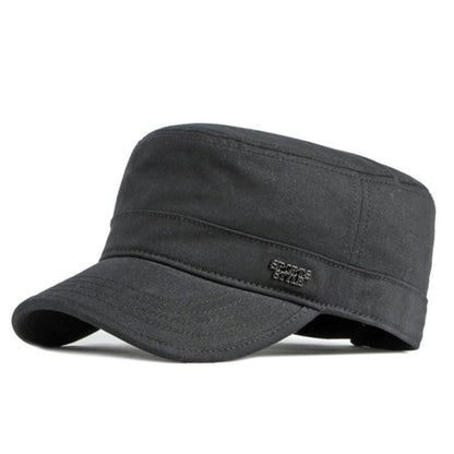 Military Cap Herren Damen Baumwolle Einstellbar Vintage Freizeit Kappe