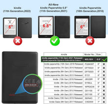 CoBak Clear Hülle für Kindle Paperwhite 11. Generation