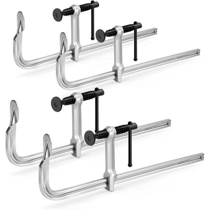 Schraubzwingen Set 300mm, Geschmiedeter Stahl, 204 Kgs
