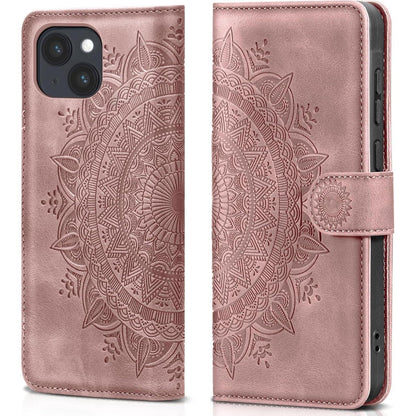 iPhone 14 Klapphülle mit Kartenfach, Ständer, Rosa