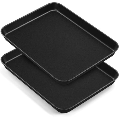 Antihaft Backblech Set | 2x 26,5x20,5cm & 1x 40,5x30,5cm