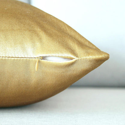 Samt Kissenbezug 50x50 cm (2er Set) Gold