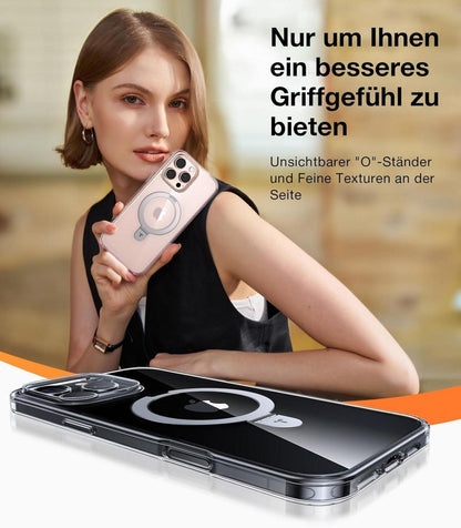 iPhone 16 Pro Max Hülle TORRAS Ostand mit Ständer MagSafe Military Schutz