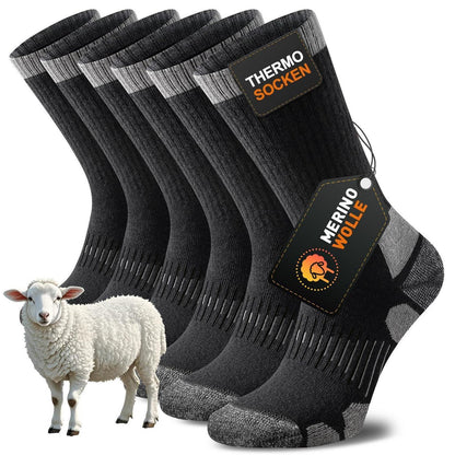 Merino Wandersocken 3er-Pack – Warm & Atmungsaktiv für Herren & Damen
