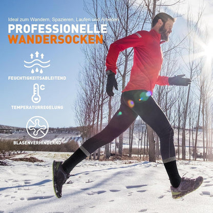 Merino Wandersocken 3er-Pack – Warm & Atmungsaktiv für Herren & Damen