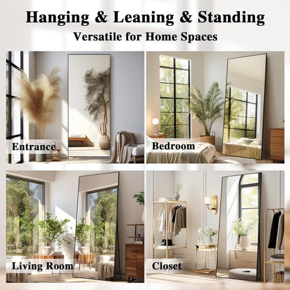 Ganzkörperspiegel 192x85cm – Stehspiegel für Schlafzimmer & Wohnzimmer