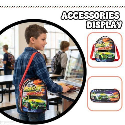 Rollrucksack für Mädchen 6-8 Jahre – Mint Koffer Set mit Zubehör
