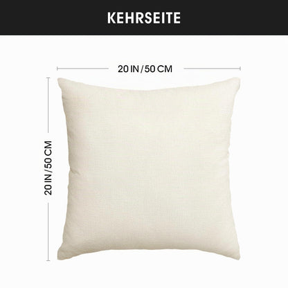 Weihnachtliche Kissenbezüge 4er Set 50x50 cm – Winter Deko