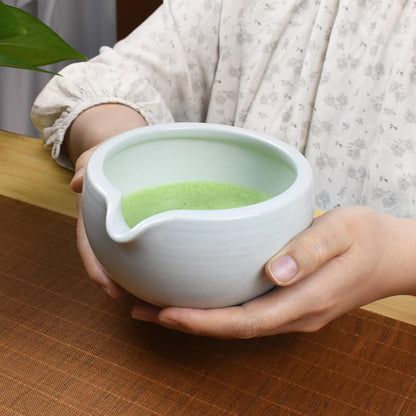 Matcha Teezeremonie Set 4-teilig – Schüssel, Schneebesen & Zubehör