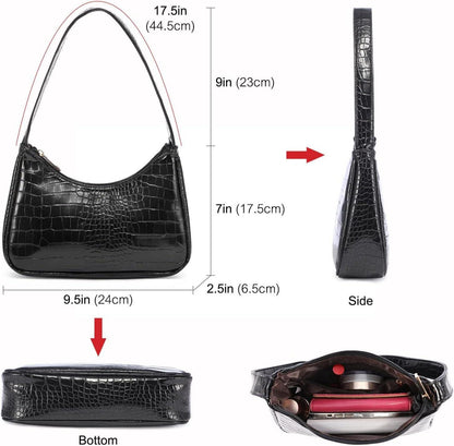LOVEVOOK Damen Handtasche Klein Leder Umhängetasche Tasche Crossbody Einkaufe