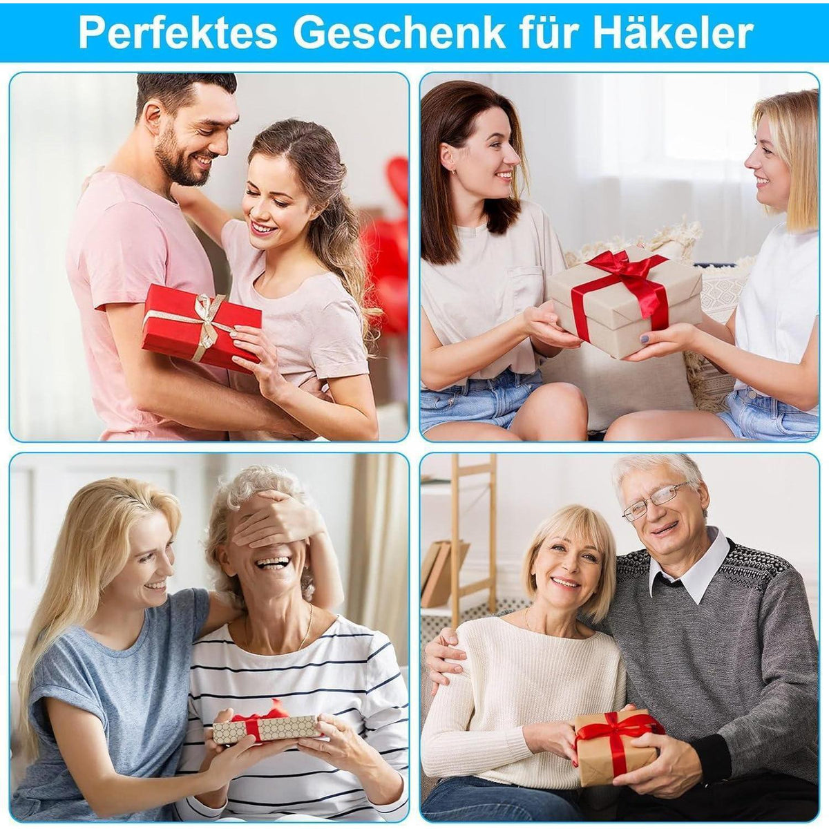 Häkelnadel Set 53-teilig für Anfänger & Profis