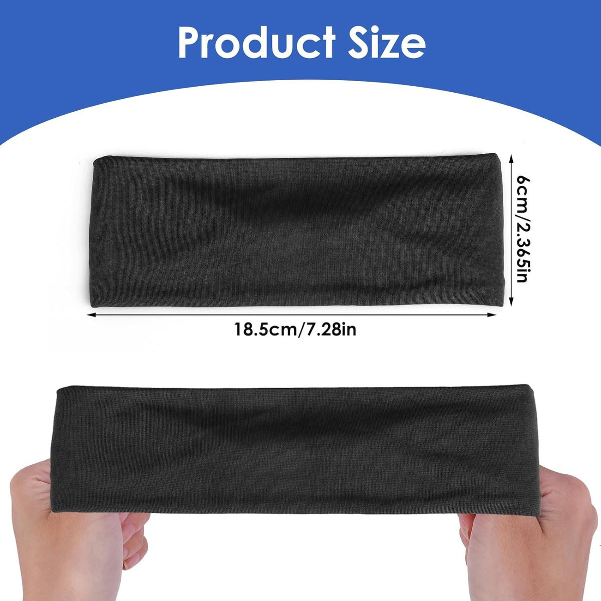 Sport Stirnband Set für Kinder & Herren - 3er Pack