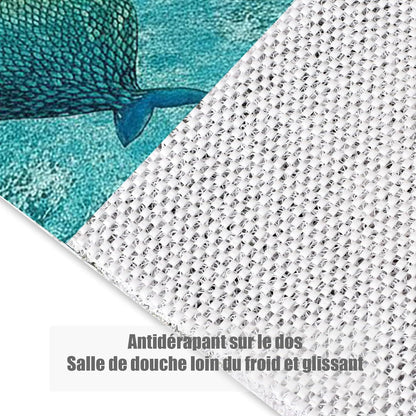 Rutschfeste Duschmatte 120x150 cm – Modern & Komfortabel