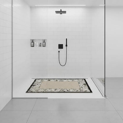 Rutschfeste Duschmatte 90x120 cm – Weich, Komfortabel & Zuschneidbar