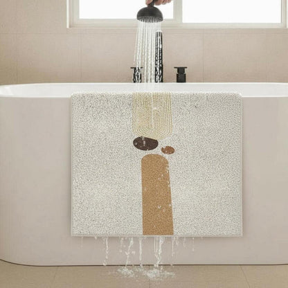 Rutschfeste Duschmatte 90x120 cm – Weich, Komfortabel & Zuschneidbar