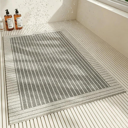 Rutschfeste Duschmatte 100x150 cm – Weich, Komfortabel & Zuschneidbar