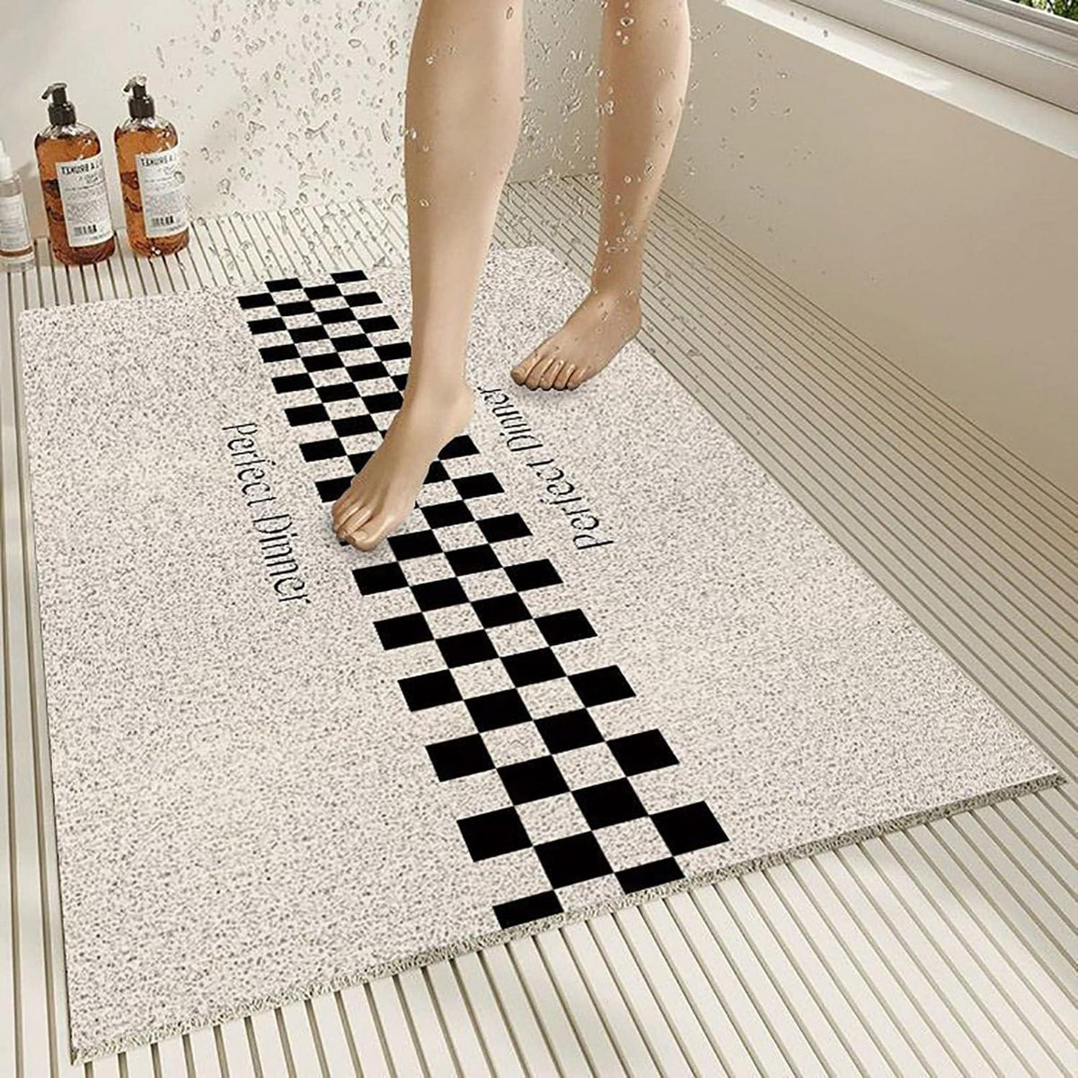 Rutschfeste Duschmatte 80x120 cm – Weich, Komfortabel & Zuschneidbar