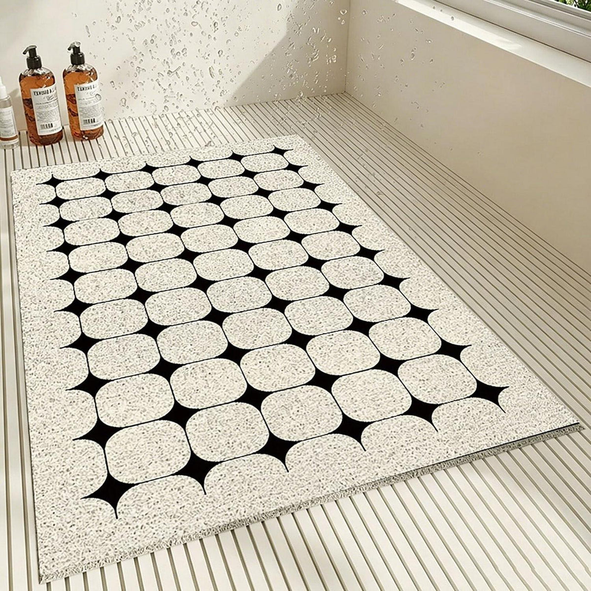 Rutschfeste Duschmatte 100x150 cm – Weich, Komfortabel & Zuschneidbar