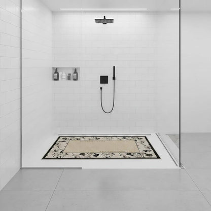 Rutschfeste Duschmatte 80x120 cm – Weich, Komfortabel & Zuschneidbar