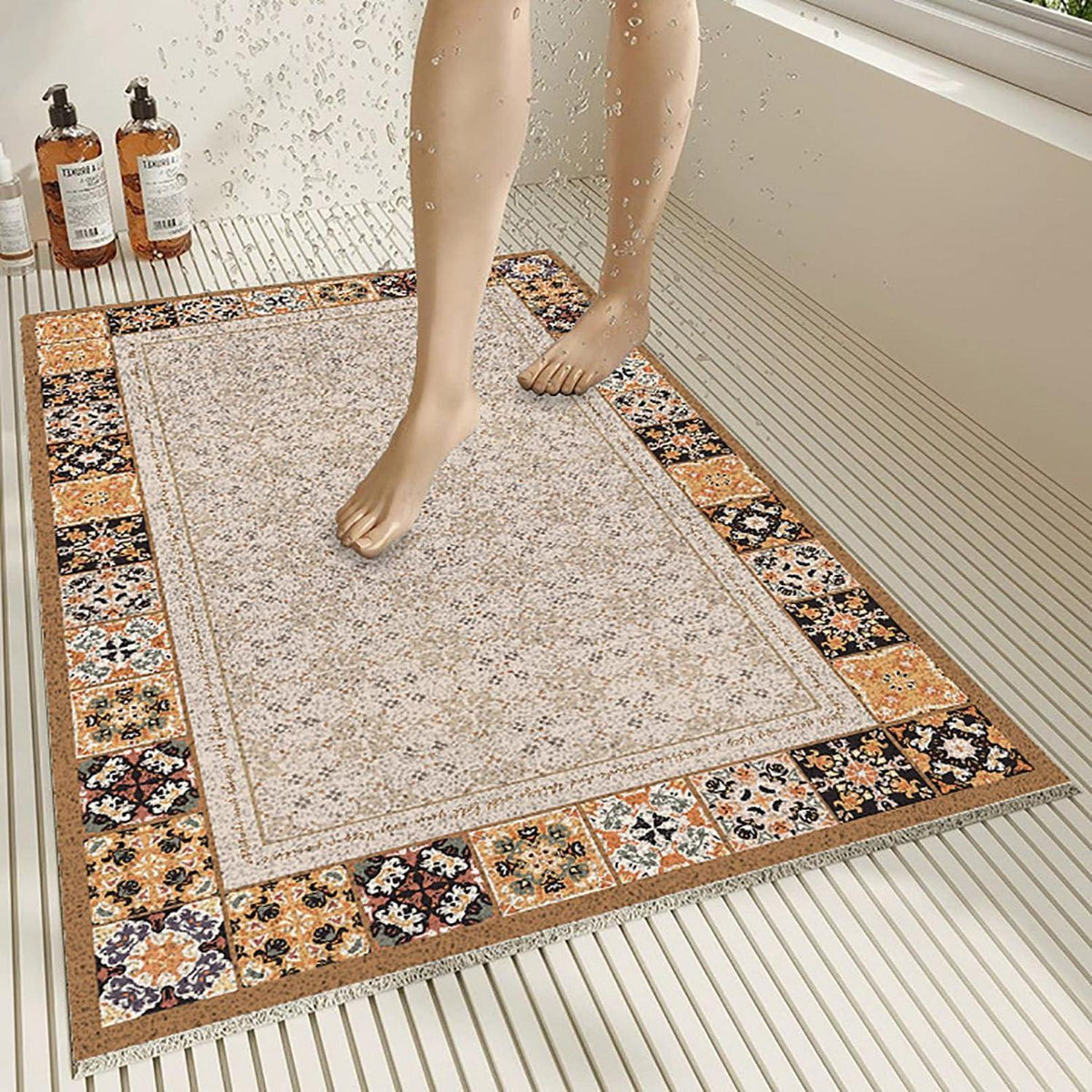 Rutschfeste Duschmatte 80x120 cm – Weich, Komfortabel & Zuschneidbar