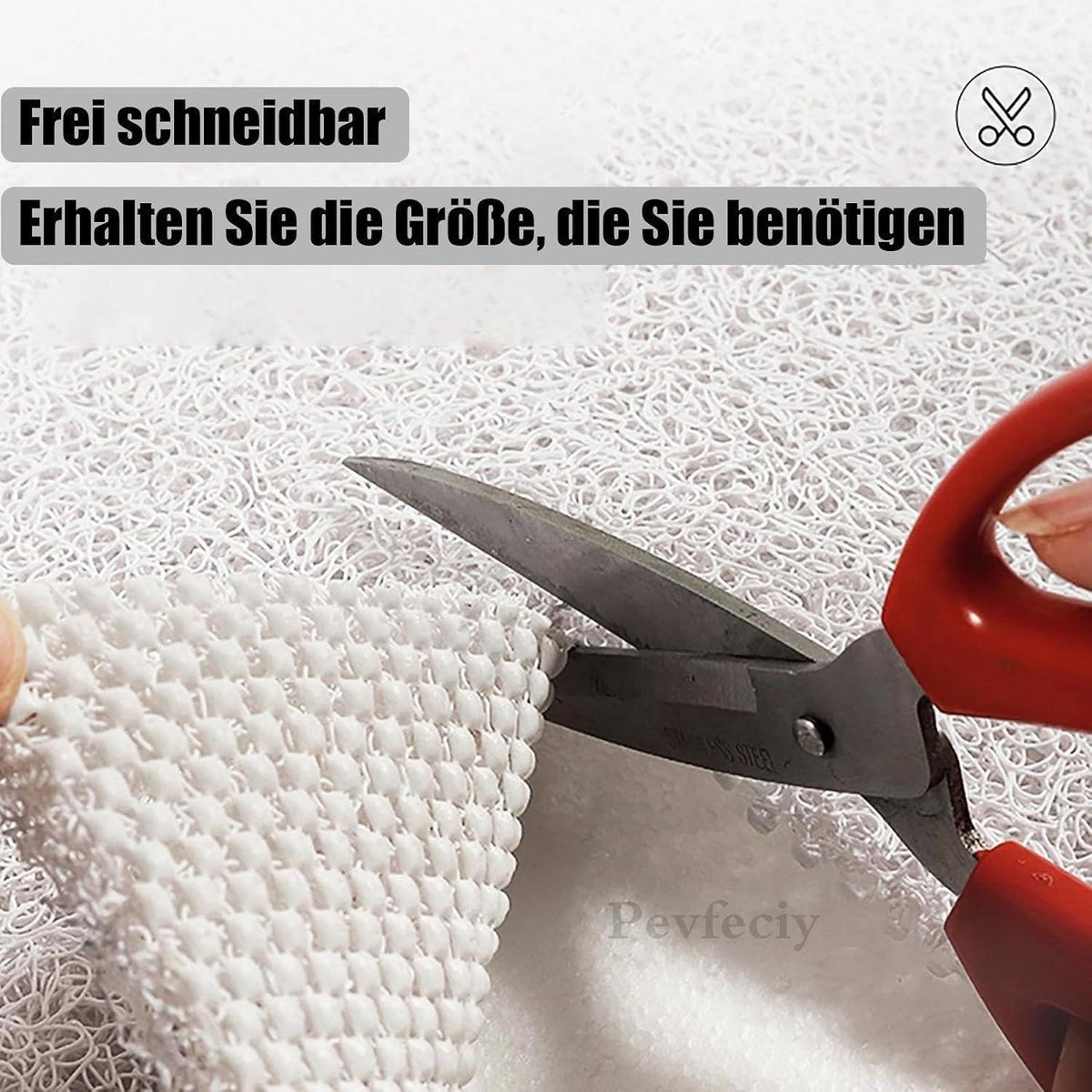 Rutschfeste Duschmatte 100x100 cm – Weich, Komfortabel & Antirutsch