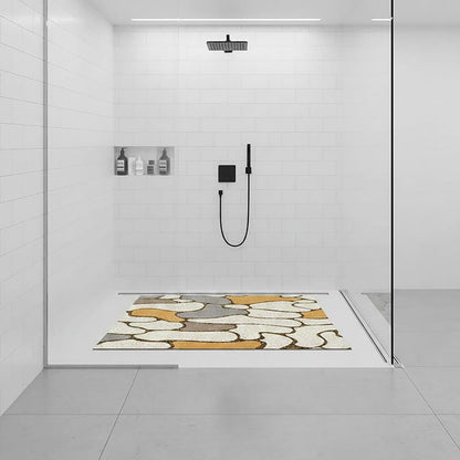 Rutschfeste Duschmatte 80x120 cm – Modern & Komfortabel