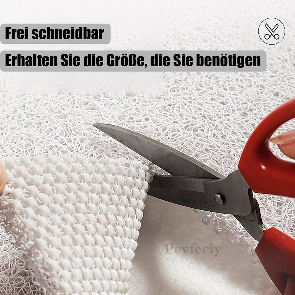 Rutschfeste Duschmatte 100x100 cm – Modern & Komfortabel